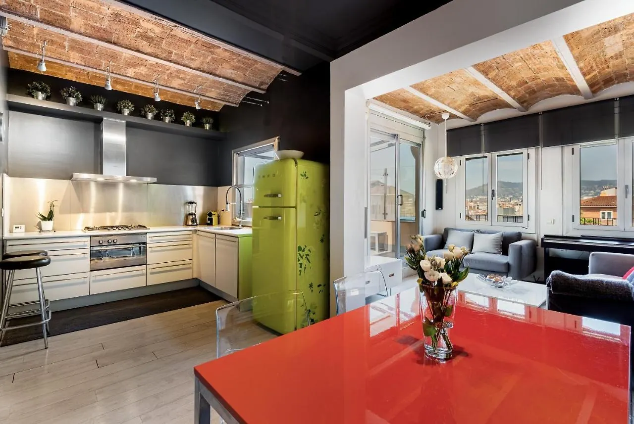 Stunning 2-Bedroom Apartment With Two Terraces Barcelona