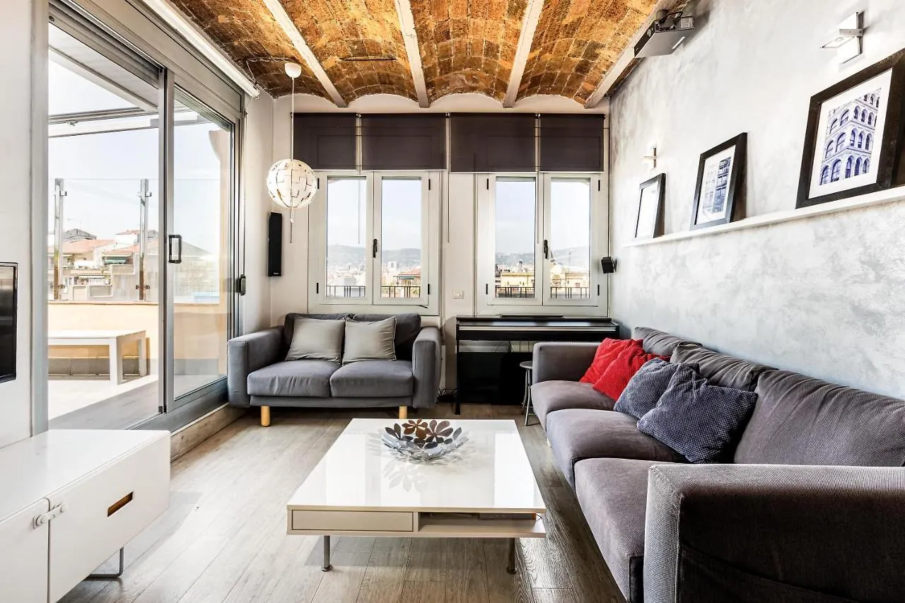 Stunning 2-Bedroom Apartment With Two Terraces Barselona